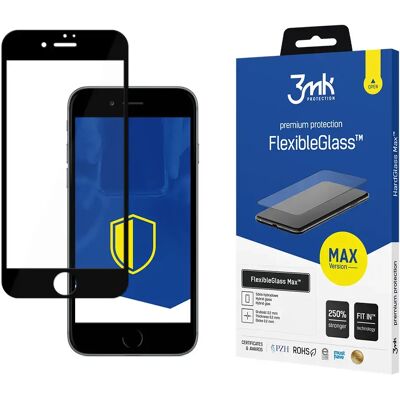 Hybride glas 3MK Apple iPhone 7/8 Plus - FlexibleGlass Max™ Blanc TU Hybride glas 3MK Apple iPhone 7/8 Plus - FlexibleGlass Max™ Blanc TU