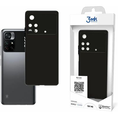 Smartphone hoesje 3MK Xiaomi POCO M4 Pro Noir TU Smartphone hoesje 3MK Xiaomi POCO M4 Pro Noir TU