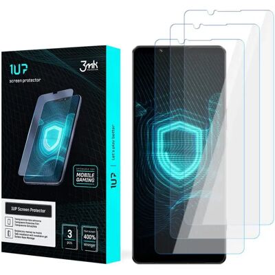 Set van 3 beschermfolies 3MK Sony Xperia 1 IV - 1UP Blanc TU Set van 3 beschermfolies 3MK Sony Xperia 1 IV - 1UP Blanc TU