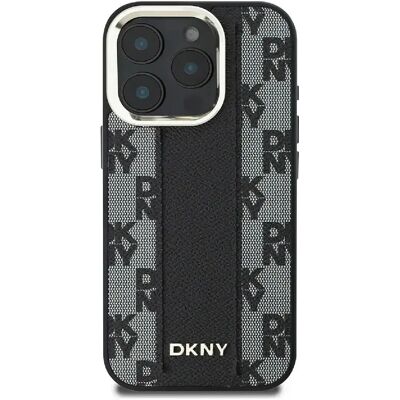 DKNY telefoonhoesje voor iPhone 16 Pro Max - Geruit patroon, Zwart DKNY telefoonhoesje voor iPhone 16 Pro Max - Geruit patroon, Zwart