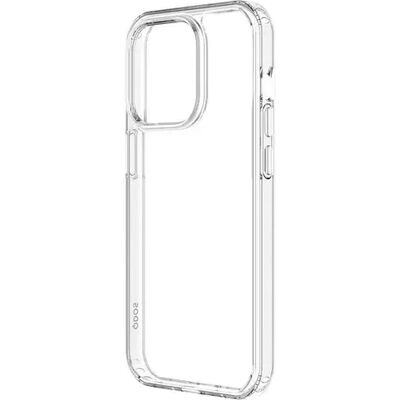 QDOS iPhone 14 Pro Hybrid Case - OFG Gecertificeerd, Transparant & Grijs QDOS iPhone 14 Pro Hybrid Case - OFG Gecertificeerd, Transparant & Grijs