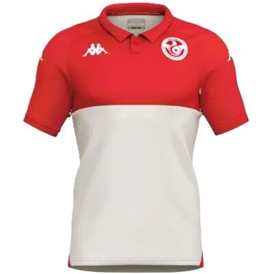Kappa Polo Tunisie Angatend 2024 Blanc 3XL Kappa Polo Tunisie Angatend 2024 Blanc 3XL