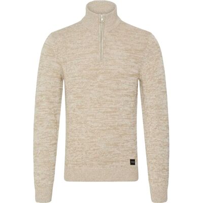 1/4 rits trui Blend Blanc 2XL 1/4 rits trui Blend Blanc 2XL