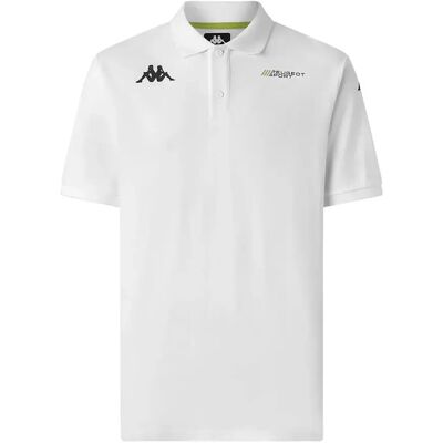 Kappa Polo Peugeot Sport Barli Blanc L Kappa Polo Peugeot Sport Barli Blanc L