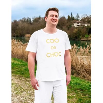 T-shirt Les Poulettes Fitness Family Blanc XL T-shirt Les Poulettes Fitness Family Blanc XL
