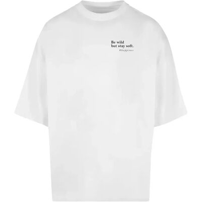 T-shirt Merchcode Happines Huge Blanc L T-shirt Merchcode Happines Huge Blanc L