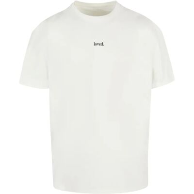 T-shirt Merchcode Love Oversized Blanc 5XL T-shirt Merchcode Love Oversized Blanc 5XL