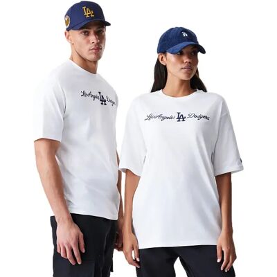 new era Dodgers T-shirt MLB Script Blanc L new era Dodgers T-shirt MLB Script Blanc L