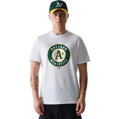 new era T-shirt Oakland Athletics Nos MLB Regular Blanc XS new era T-shirt Oakland Athletics Nos MLB Regular Blanc XS