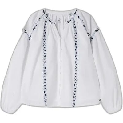 Meisjestuniek Pepe Jeans Ada Blanc 8 ans Meisjestuniek Pepe Jeans Ada Blanc 8 ans