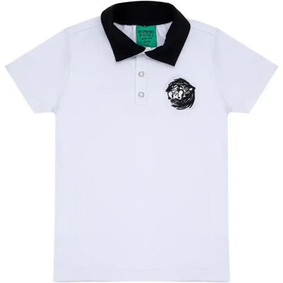 Kinderpolo Raspberry Republic Blanc 70/73 Kinderpolo Raspberry Republic Blanc 70/73