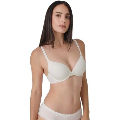 Vrouwenbeha Sassa Jacquard Blanc 100C Vrouwenbeha Sassa Jacquard Blanc 100C