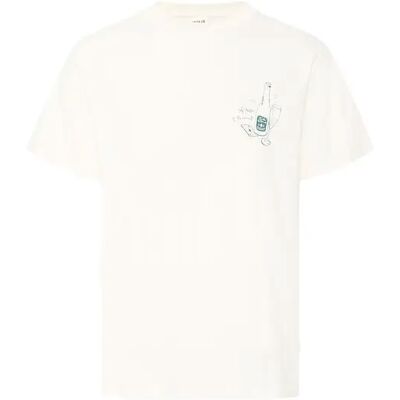T-shirt Solid Rae Blanc L T-shirt Solid Rae Blanc L