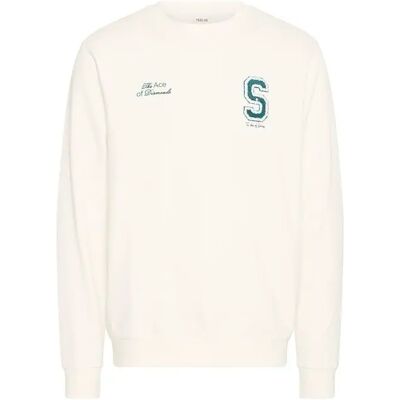 Sweatshirt Solid Ridley Blanc L Sweatshirt Solid Ridley Blanc L