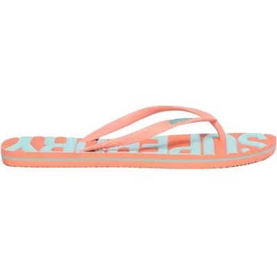 Vegan slippers meisje Superdry Vintage Orange 3/4 ans Vegan slippers meisje Superdry Vintage Orange 3/4 ans