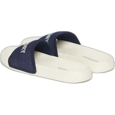 Meisjespantoffels Superdry Luxe Blanc 7/8 ans Meisjespantoffels Superdry Luxe Blanc 7/8 ans