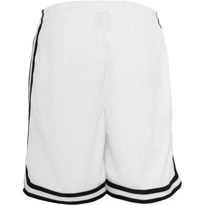 Urban Classics Korte Urban Classic Stripe mesh Blanc L Urban Classics Korte Urban Classic Stripe mesh Blanc L