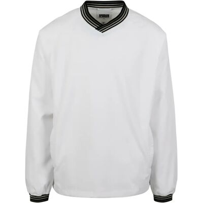 Urban Classics Parka Urban Classic warm up pull over Blanc S Urban Classics Parka Urban Classic warm up pull over Blanc S