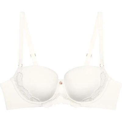 Vrouwenbeha Triumph Wild Gardenia Florale WHP Blanc 90B Vrouwenbeha Triumph Wild Gardenia Florale WHP Blanc 90B