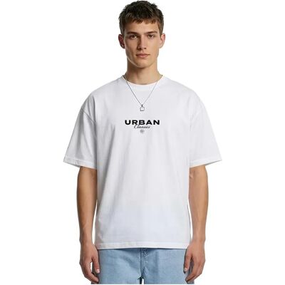 T-shirt Urban Classics Mastering Basics Blanc S T-shirt Urban Classics Mastering Basics Blanc S