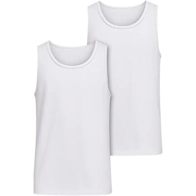 Jersey tanktop Urban Classics (x2) Blanc 5XL Jersey tanktop Urban Classics (x2) Blanc 5XL