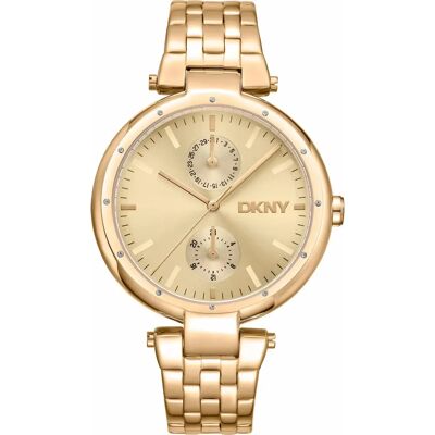 Vrouwenhorloge Dkny Downtown Multi Jaune TU Vrouwenhorloge Dkny Downtown Multi Jaune TU