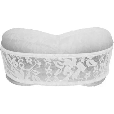 Urban Classics Bandeau top voor vrouwen Urban Classic laces Blanc S Urban Classics Bandeau top voor vrouwen Urban Classic laces Blanc S