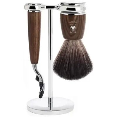 Ash Heren Scheerset Mühle Rytmo Mach3 (x3) Marron TU Ash Heren Scheerset Mühle Rytmo Mach3 (x3) Marron TU