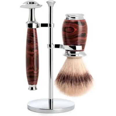Veiligheidsscheerset Mühle Ebonite (x3) Marron TU Veiligheidsscheerset Mühle Ebonite (x3) Marron TU