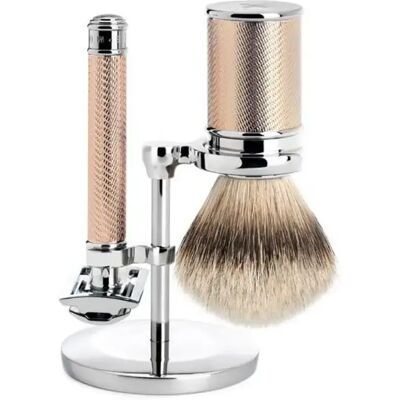 Veiligheidsscheerset Mühle Tradition (x3) Rose TU Veiligheidsscheerset Mühle Tradition (x3) Rose TU