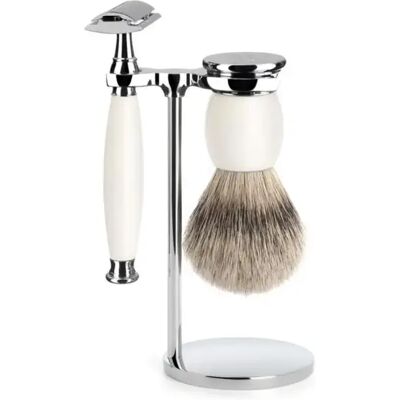 Veiligheidsscheerset Mühle Sophist Fusion Pur (x3) Argenté TU Veiligheidsscheerset Mühle Sophist Fusion Pur (x3) Argenté TU