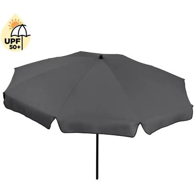 Parasol met zwevende doek Fare Gris 180 cm Parasol met zwevende doek Fare Gris 180 cm