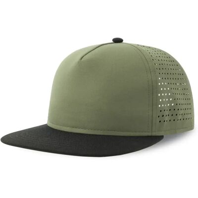 Snapback pet Atlantis Headwear Bank Five-S Vert 58 cm Snapback pet Atlantis Headwear Bank Five-S Vert 58 cm