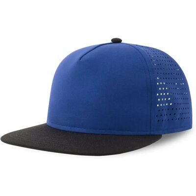 Snapback pet Atlantis Headwear Bank Five-S Bleu 58 cm Snapback pet Atlantis Headwear Bank Five-S Bleu 58 cm