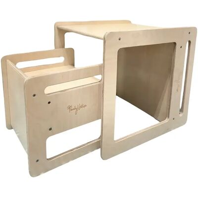 Tafel en stoel evolutief Family Nation Montessori Beige TU Tafel en stoel evolutief Family Nation Montessori Beige TU