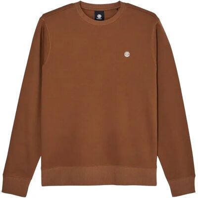 Sweatshirt Element Icon Embroidery Marron M Sweatshirt Element Icon Embroidery Marron M