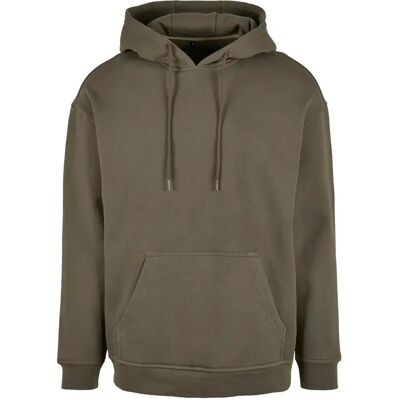 Oversized sweatshirt met capuchon Build Your Brand Basic Vert 4XL Oversized sweatshirt met capuchon Build Your Brand Basic Vert 4XL