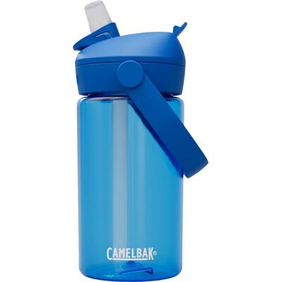 Camelbak Thrive Flip Straw Kids 14oz - True Blue - Drinkfles Camelbak Thrive Flip Straw Kids 14oz - True Blue - Drinkfles
