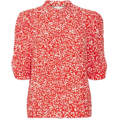 Vrouwenblouse Ichi Vivi Rouge 34 Vrouwenblouse Ichi Vivi Rouge 34