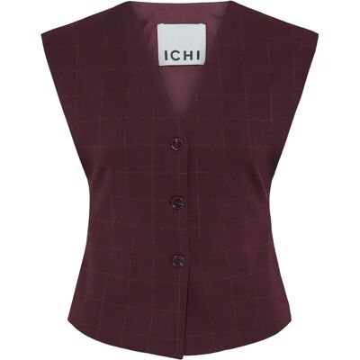 Damesgilet Ichi Ihkate Rouge 2XL Damesgilet Ichi Ihkate Rouge 2XL
