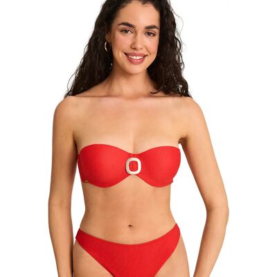 Bandeauzwemshortje voor dames Selmark Solstice Rouge 105B Bandeauzwemshortje voor dames Selmark Solstice Rouge 105B