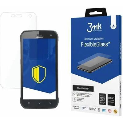 Hybride glas 3MK MyPhone Hammer Blade - FlexibeGlass™ Blanc TU Hybride glas 3MK MyPhone Hammer Blade - FlexibeGlass™ Blanc TU