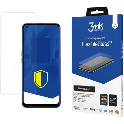 Hybride glas 3MK Realme V15 5G - FlexibeGlass™ Blanc TU Hybride glas 3MK Realme V15 5G - FlexibeGlass™ Blanc TU
