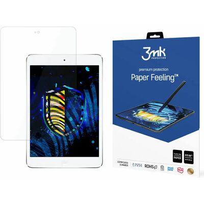 Hybride glas 3MK Apple iPad mini 2 Paper Feeling™ Blanc TU Hybride glas 3MK Apple iPad mini 2 Paper Feeling™ Blanc TU