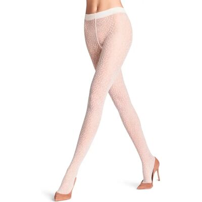 Damespanty Falke Fragments Blanc XL Damespanty Falke Fragments Blanc XL