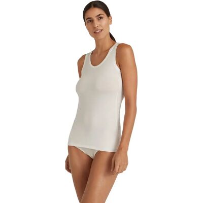 Damestanktop Falke Daily ClimaWool Blanc XL Damestanktop Falke Daily ClimaWool Blanc XL