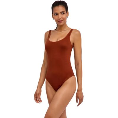 Damesbody Falke Timeless Marron XL Damesbody Falke Timeless Marron XL
