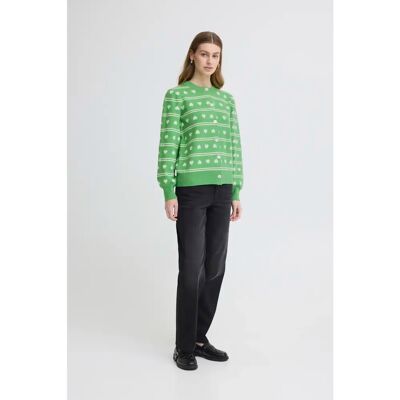 Damesvest Ichi IHBrielle 5 Vert XL Damesvest Ichi IHBrielle 5 Vert XL