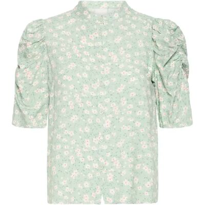 Vrouwenblouse Ichi Lea Vert 40 Vrouwenblouse Ichi Lea Vert 40