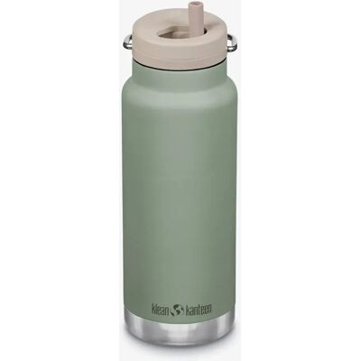 Isothermische fles met dop Klean Kanteen TKWide twist 32oz Vert 946 ml Isothermische fles met dop Klean Kanteen TKWide twist 32oz Vert 946 ml